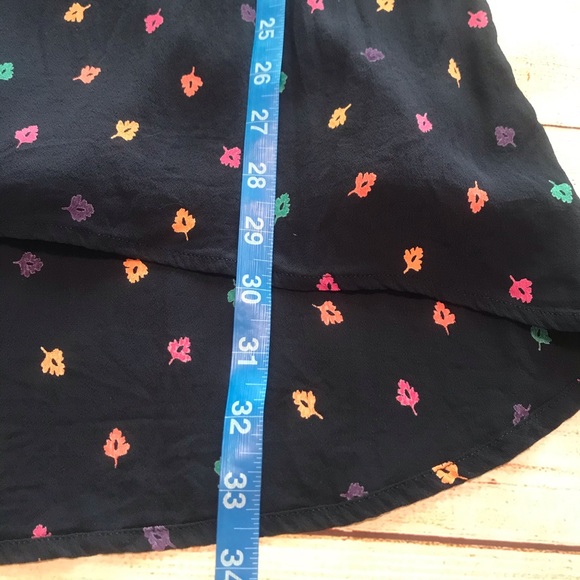 American Eagle Outfitters Cold Shoulder Leaf Midi Dress Size Small - Picture 10 of 13